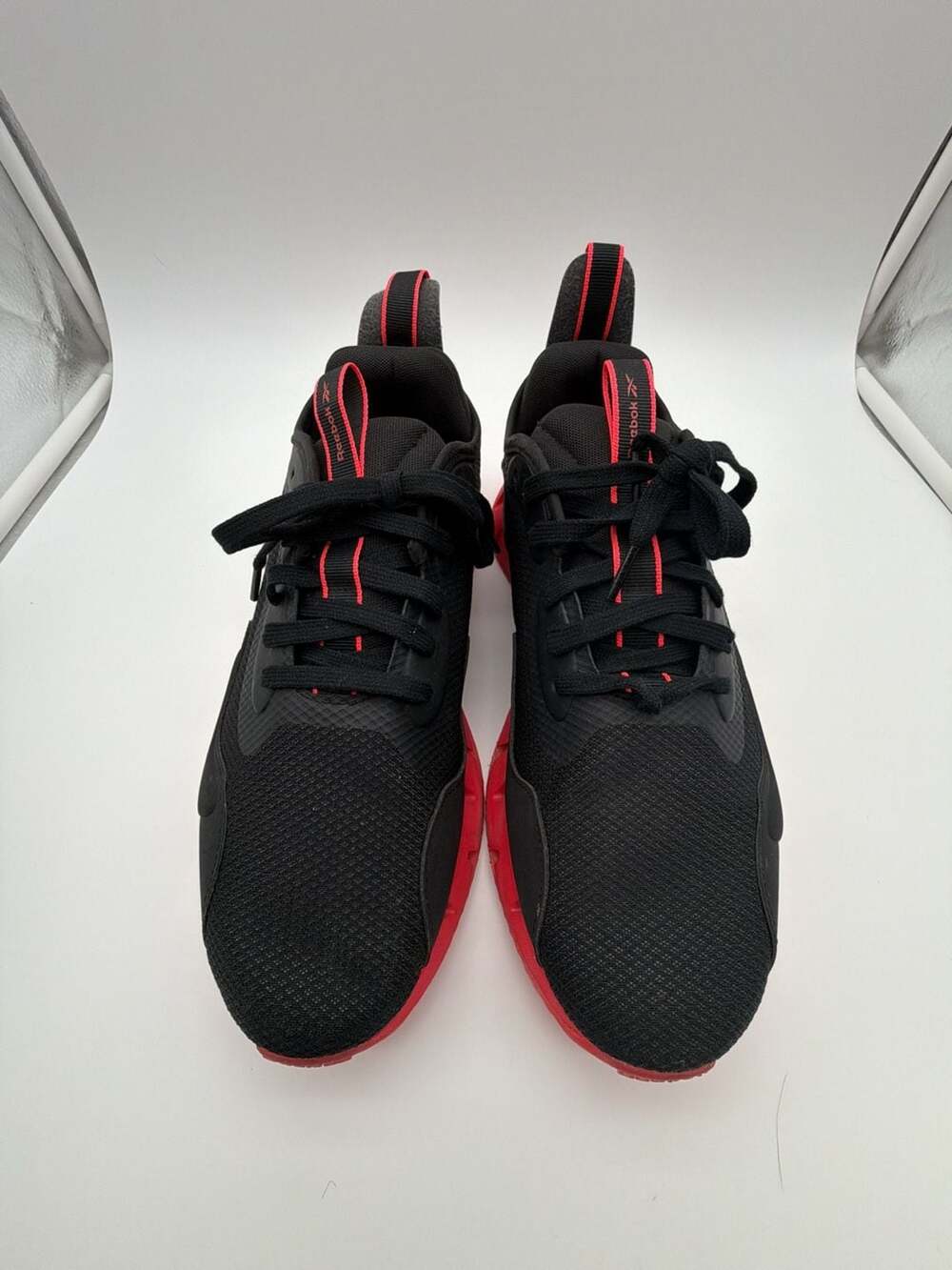 Reebok Zig Dynamica Black Red Running Shoes H02293